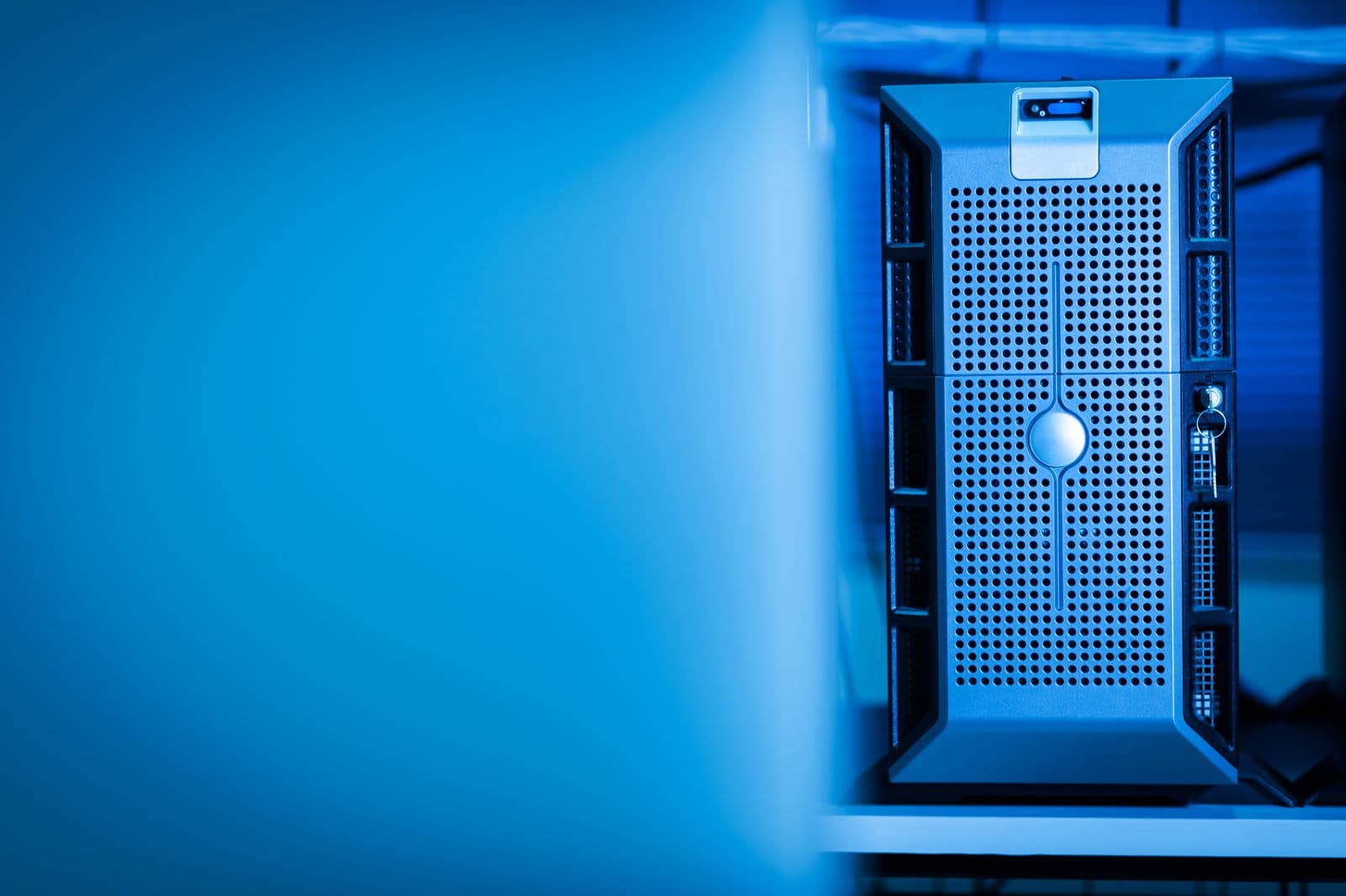 Server hardware in a data centre